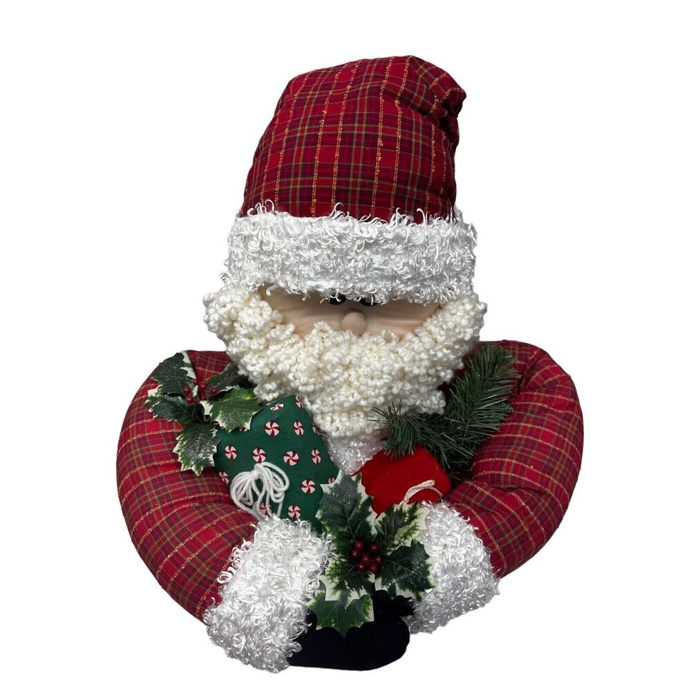Handmade‎ 21' High Stuffed Santa Clause - Picture 3 of 12